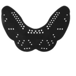 Protector bucal plano ajustable Negro