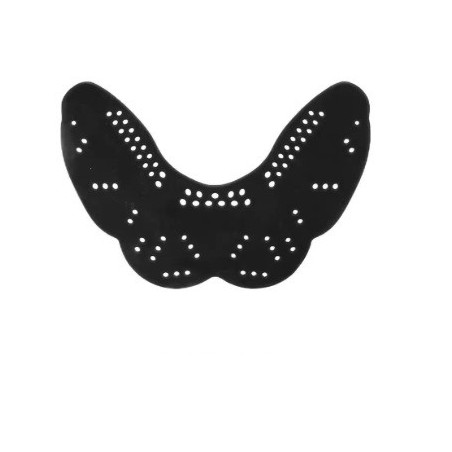 Protector bucal plano ajustable Negro