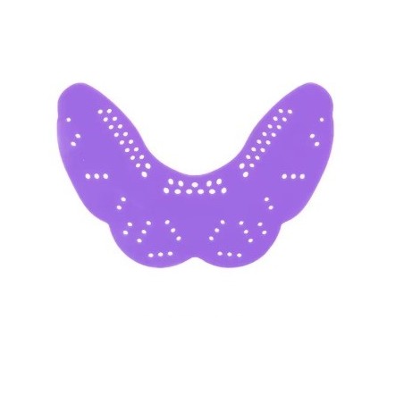 Protector bucal plano ajustable Morado