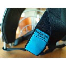 Máscara Shrey corner corto Acero Inoxidable