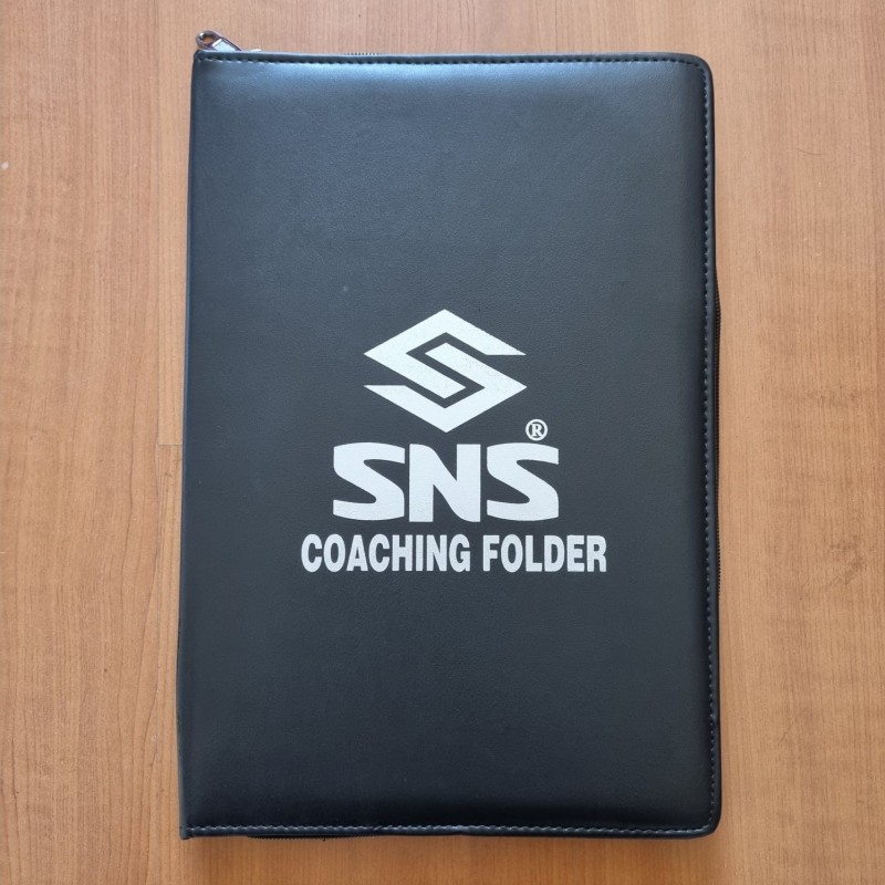 Pizarra entrenador cuero SNS hockey cesped