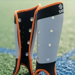Canillera Hockey Césped Juvenil Adulto Anatomic Naranja