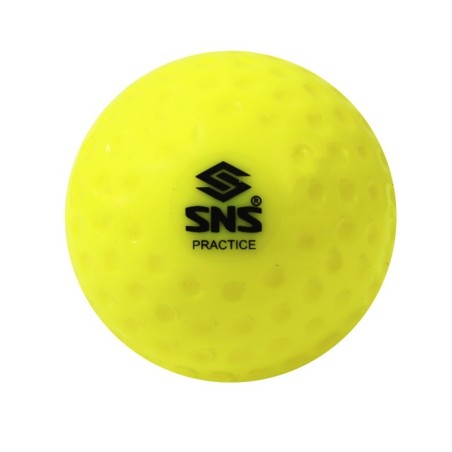 Pelota Hockey Practice Dimple Amarilla