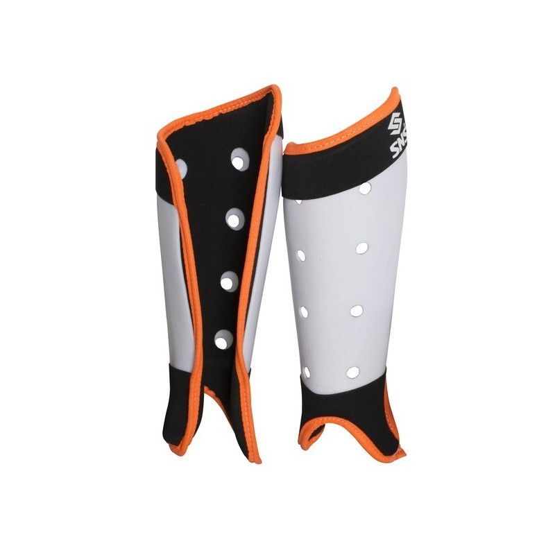 Canillera Hockey Césped Juvenil Adulto Anatomic Naranja