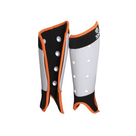 Canillera Hockey Césped Juvenil Adulto Anatomic Naranja