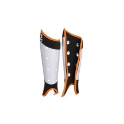 Canillera Hockey Césped Juvenil Adulto Anatomic Naranja